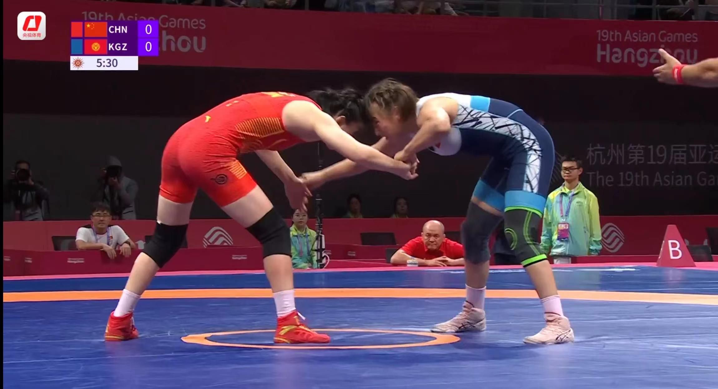 杭州亚运会摔跤女子自由